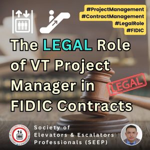 Legal Role of VT Project Manager