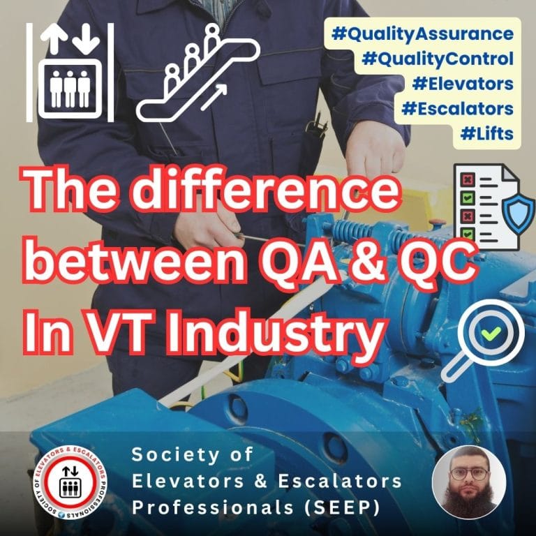 The difference between QA-QC